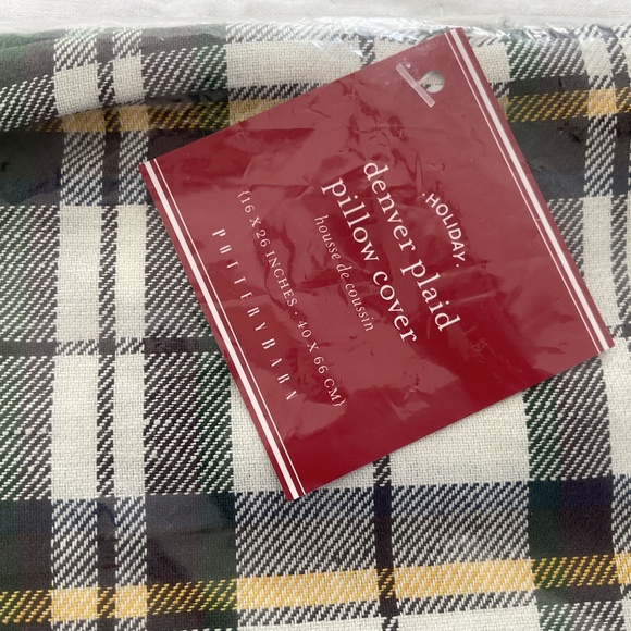 NWT Pottery Barn Denver Plaid Lumbar Pillow Cover Ralph Lauren Christmas Winter - Picture 4 of 4